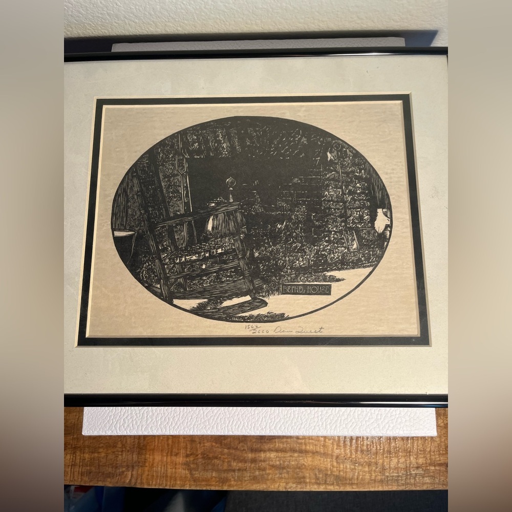 DAN QUEST - numbered & signed art piece - bethel house 🎨🖌️🖼️